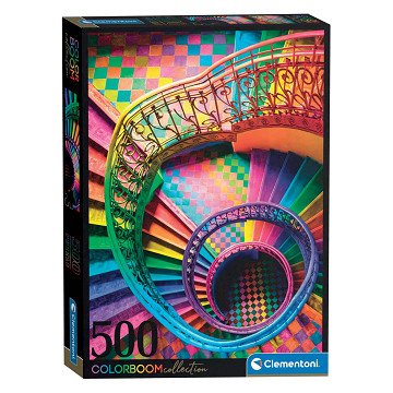 Clementoni Colorboom Puzzle Treppen, 500 Teile.