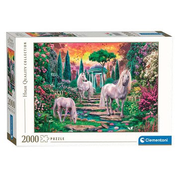 Clementoni Puzzle Klassische Einhörner, 2000 Teile.