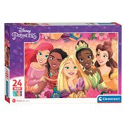 Clementoni Maxi Puzzle Disney Princess, 24 pcs.