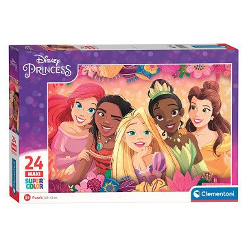 Clementoni Maxi Leguzzel Disney Prinses, 24.