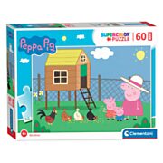 Clementoni - Puzzle 60 piècesPeppa Pig, Puzzles pour enfants, 5-7