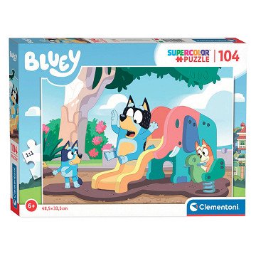 Clementoni Jigsaw Puzzle Bluey on the Slide, 104pcs.