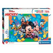 Clementoni Puzzle Disney - Mickey und seine Freunde, 104 Teile.