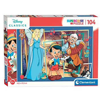 Clementoni Puzzle Disney - Pinocchio, 104pcs.