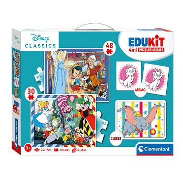 Clementoni Edukit Disney Classics 4in1