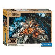 Clementoni Jigsaw Puzzle National Geographics - Butterfly, 1000 pcs.