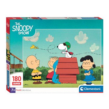 Clementoni Puzzle Peanuts Snoopy, 180 Teile.