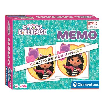 Clementoni Gabby's Dollhouse Memo