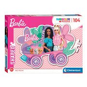Clementoni Jigsaw Puzzle Super Color - Barbie Roller Skate, 104pcs.