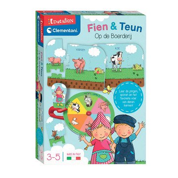 Clementoni Fien & Teun Farm Lernspiel