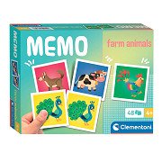 Clementoni Memo Game Farm Animals