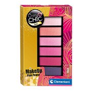 Clementoni Crazy Chic Oogschaduwpalet Pink Power, 6 Kleuren