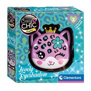 Clementoni Crazy Chic Lidschatten in Leoparden-Make-up-Box