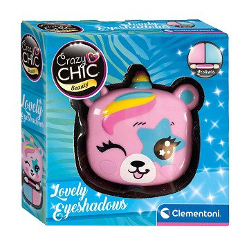 Clementoni Crazy Chic Lidschatten im Schminkkoffer Bär