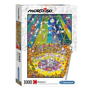 Clementoni Puzzle Mordillo – Die Show, 1000 Teile.