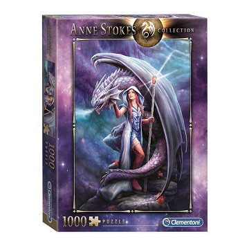 Clementoni Jigsaw Puzzle Anne Stokes Dragon Mage, 1000pcs.