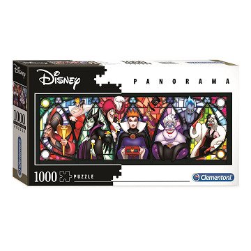 Clementoni Legpuzzel Panorama Disney Schurken, 1000st.