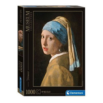 Clementoni Jigsaw Puzzle Vermeer Girl With Pearl Earring, 1000pcs.