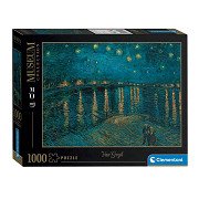 Clementoni Jigsaw Puzzle Van Gogh Starry Night Over The Rhone, 1000pcs.