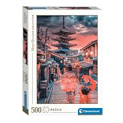 Clementoni Puzzle Abend in Kyoto, 500 Teile.