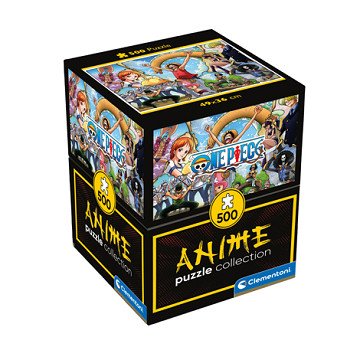 Clementoni Puzzle Würfel Anime, 500 Teile.