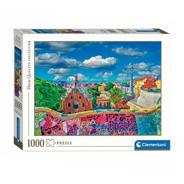 Clementoni Jigsaw Puzzle Park Guell Barcelona, ​​1000 pcs.