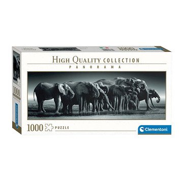 Clementoni Jigsaw Puzzle Panorama Herd of Giants, 1000pcs.