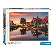 Clementoni Jigsaw Puzzle Zaanse Schans, 1500 pcs.