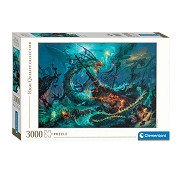 Clementoni Jigsaw Puzzle The Underwater Battle, 3000pcs.