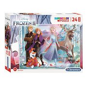 Clementoni Jigsaw Puzzle Super Color Maxi Frozen II, 24 pcs.