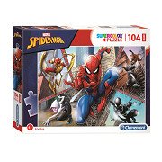 Clementoni Jigsaw Puzzle Super Color Maxi Spiderman, 104pcs.