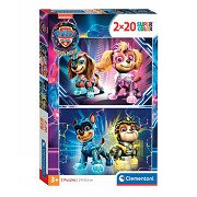 Clementoni Jigsaw Puzzle Super Color PAW Patrol, 2x20 pcs.