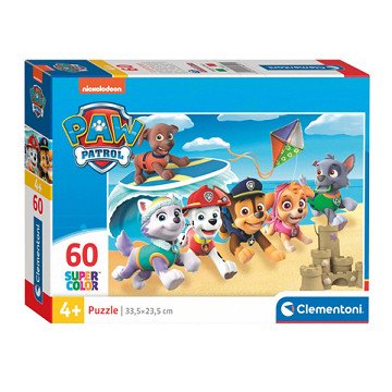 Clementoni Puzzle Super Color PAW Patrol, 60 Teile.
