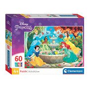 Clementoni Jigsaw Puzzle Super Color Disney Princess, 60 pcs.