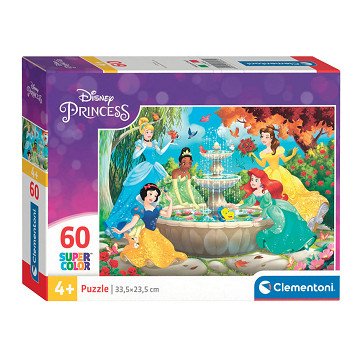 Clementoni Jigsaw Puzzle Super Color Disney Princess, 60 pcs.