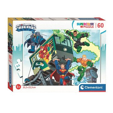 Clementoni Jigsaw Puzzle Super Color DC Comics, 60 pcs.