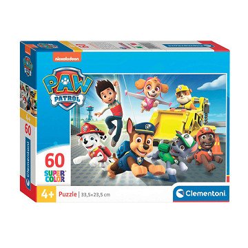 Clementoni Puzzle Super Color PAW Patrol, 60 Teile.