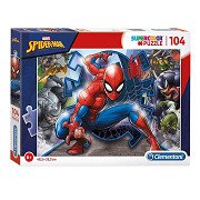 Clementoni Jigsaw Puzzle Super Color Spiderman, 104pcs.