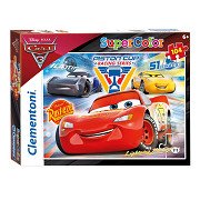 Clementoni Jigsaw Puzzle Super Color Cars, 104pcs.