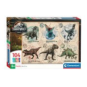 Clementoni Jigsaw Puzzle Super Color Jurassic World, 104pcs.