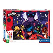 Clementoni Legpuzzel Super Color Valutare in Miraculous, 104st.