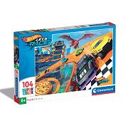 Clementoni Puzzle Super Color Hot Wheels, 104 Teile.