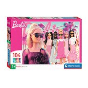 Clementoni Jigsaw Puzzle Super Color Barbie, 104pcs.