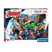 Clementoni Jigsaw Puzzle Super Color Avengers, 104pcs.