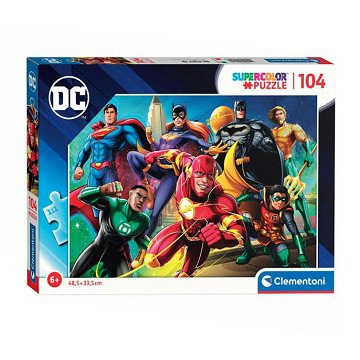 Clementoni Jigsaw Puzzle Super Color DC Comics, 104pcs.