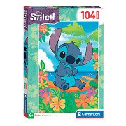 Clementoni Legpuzzel Super Color Disney Stitch II, 104st.