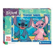 Clementoni Jigsaw Puzzle Super Color Disney Stitch III, 104pcs.