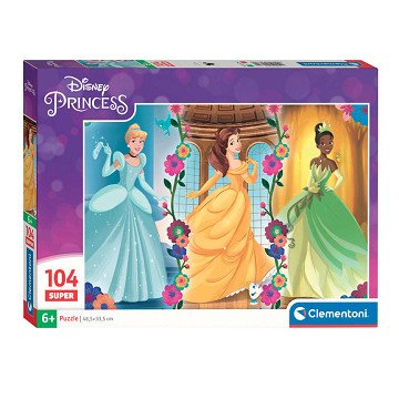 Clementoni Jigsaw Puzzle Super Color Disney Princess, 104pcs.