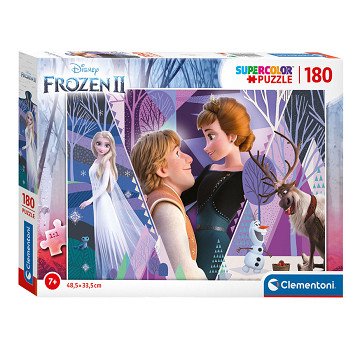 Clementoni Puzzle Super Color Frozen 2, 180 Teile.