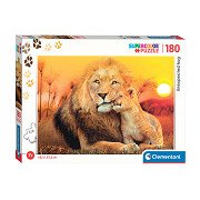 Clementoni Jigsaw Puzzle Super Color Unexpected Hug, 180pcs.